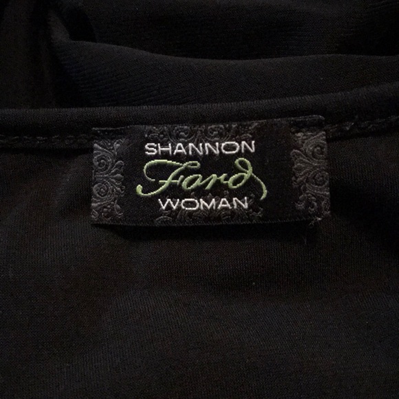 Black Polyester Blend Stretch Tank Top, Size 3X - Picture 3 of 4